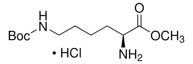 N-Boc-L-lysine methyl ester hydrochloride structure, CAS 2389-48-2