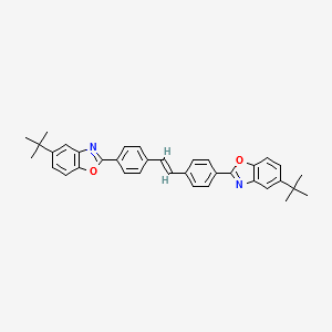 2,2'-(Vinylenedi-p-phenylene)bis[5-tert-butylbenzoxazole] structure, CAS 2397-01-5