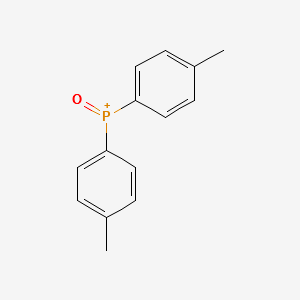 Bis(p-tolyl)phosphine oxide structure, CAS 2409-61-2