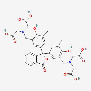 o-Cresolphthalein Complexone structure, CAS 2411-89-4