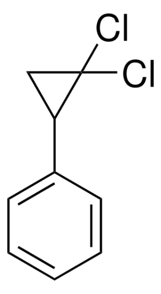 (2,2-Dichlorocyclopropyl)benzene structure, CAS 2415-80-7