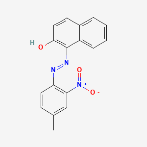 Pigment Red 3 structure, CAS 2425-85-6