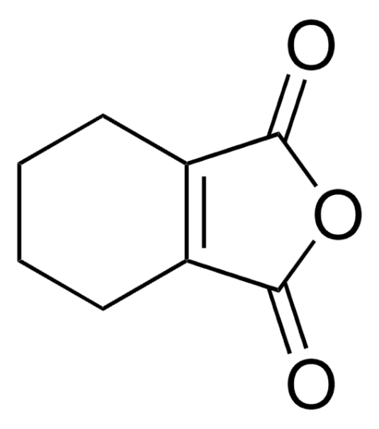 3,4,5,6-Tetrahydrophthalic anhydride structure, CAS 2426-02-0