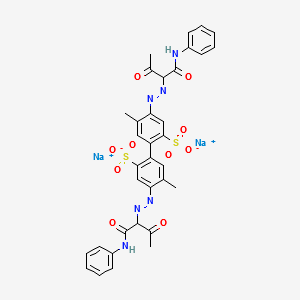 Acid Yellow 44 structure, CAS 2429-76-7