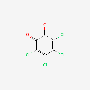 Tetrachloro-o-benzoquinone structure, CAS 2435-53-2