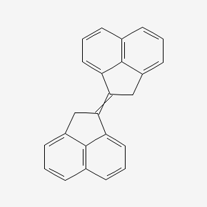 1-(1(2H)-Acenaphthylenylidene)-1,2-dihydroacenaphthylene structure, CAS 2435-82-7