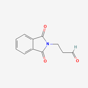 3-Phthalimidopropionaldehyde structure, CAS 2436-29-5