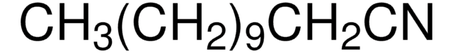 Dodecanenitrile structure, CAS 2437-25-4
