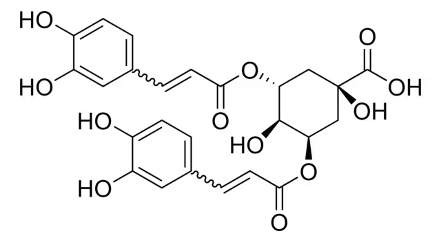 Isochlorogenic acid A structure, CAS 2450-53-5