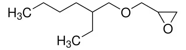 2-Ethylhexyl glycidyl ether structure, CAS 2461-15-6