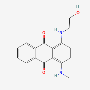 Disperse Blue 3 structure, CAS 2475-46-9