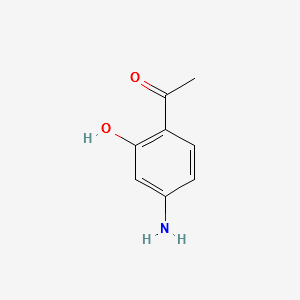 4'-Amino-2'-hydroxyacetophenone structure, CAS 2476-29-1