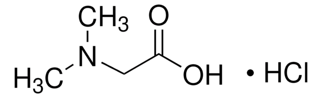 N,N-Dimethylglycine hydrochloride structure, CAS 2491-06-7