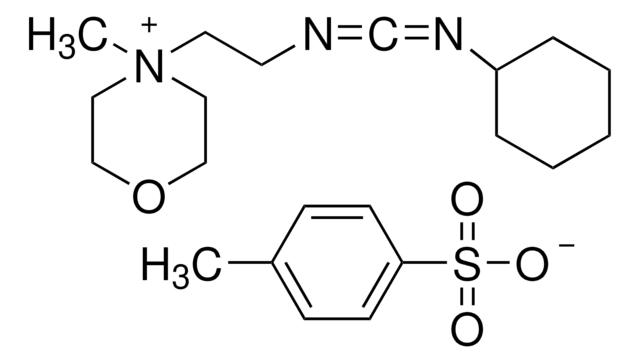 N-Cyclohexyl-N'-[(N-methylmorpholinio)ethyl]carbodiimide tosylate structure, CAS 2491-17-0
