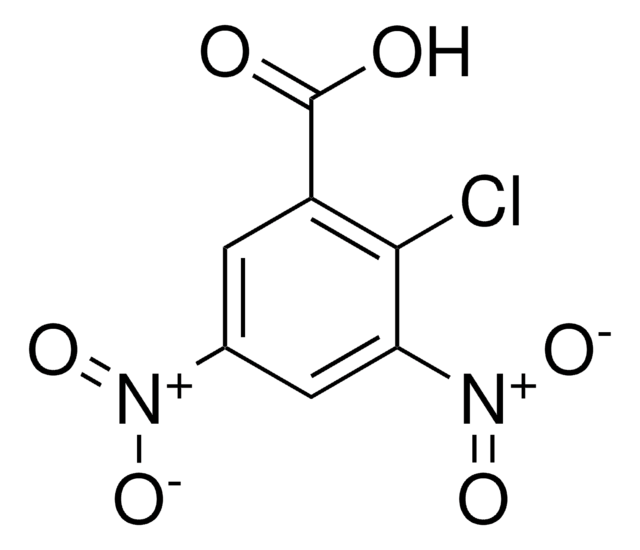 2-Chloro-3,5-dinitrobenzoic acid structure, CAS 2497-91-8
