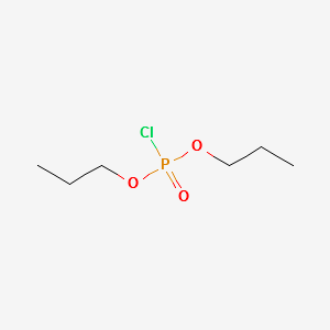 Dipropyl chlorophosphate structure, CAS 2510-89-6