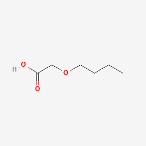 2-Butoxyacetic acid structure, CAS 2516-93-0