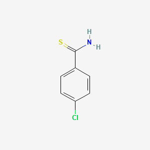 4-Chlorothiobenzamide structure, CAS 2521-24-6