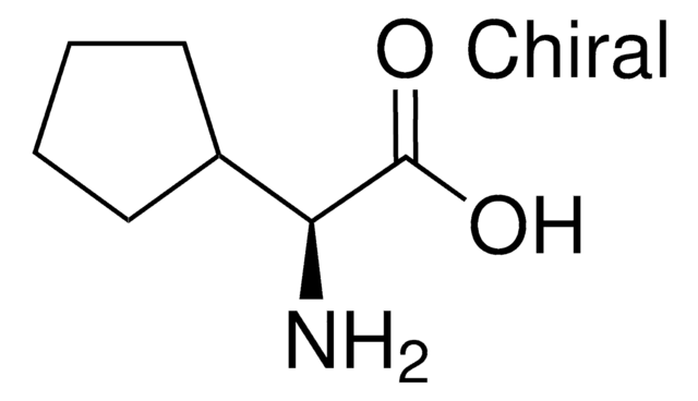 L-Cyclopentylglycine structure, CAS 2521-84-8