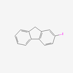 2-Iodo-9H-fluorene structure, CAS 2523-42-4