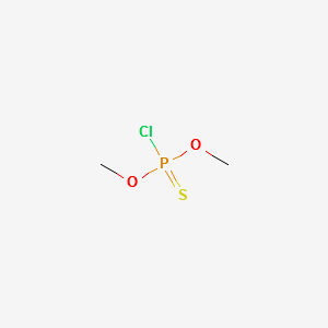 Dimethyl chlorothiophosphate structure, CAS 2524-03-0