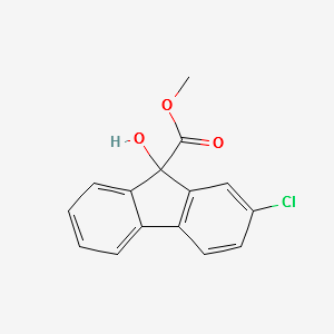 Chlorflurenol-methyl structure, CAS 2536-31-4