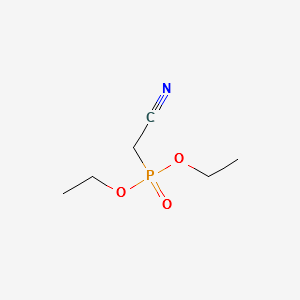 Diethyl cyanomethylphosphonate structure, CAS 2537-48-6