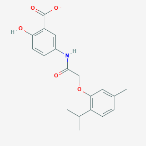 4-Methoxyphenyl 2,3,4,6-tetra-O-acetyl-beta-D-galactopyranoside structure, CAS 2872-65-3