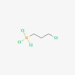 3-Chloropropyltrichlorosilane structure, CAS 2550-06-3