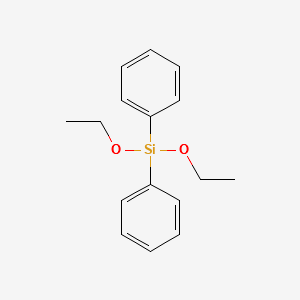 Diphenyldiethoxysilane structure, CAS 2553-19-7