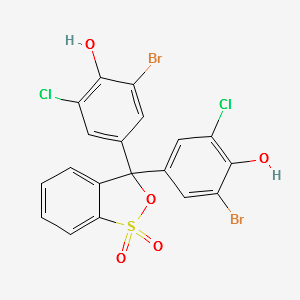 Bromochlorophenol Blue structure, CAS 2553-71-1