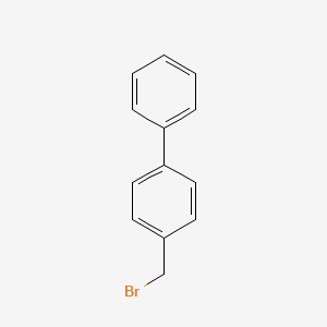 4-Bromomethylbiphenyl structure, CAS 2567-29-5