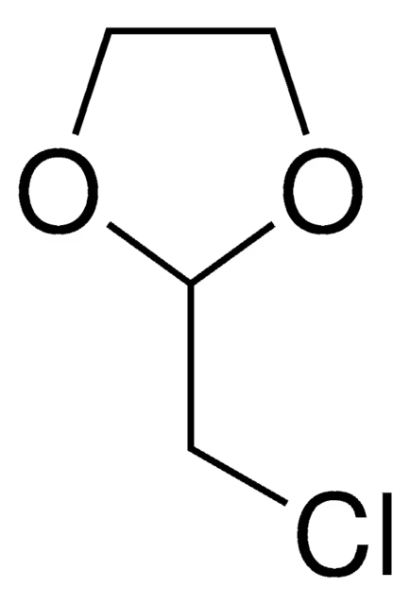 2-Chloromethyl-1,3-dioxolane structure, CAS 2568-30-1