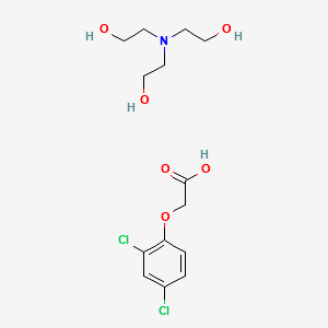 Triethanolamine 2,4-dichlorophenoxyacetate structure, CAS 2569-01-9