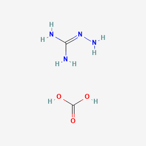 Aminoguanidine bicarbonate structure, CAS 2582-30-1