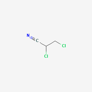 2,3-Dichloropropionitrile structure, CAS 2601-89-0