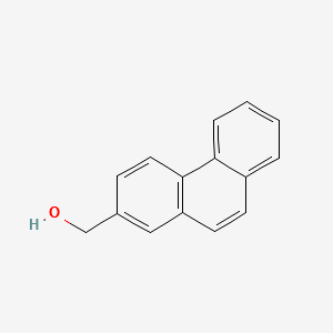 2-Hydroxymethylphenanthrene structure, CAS 2606-54-4