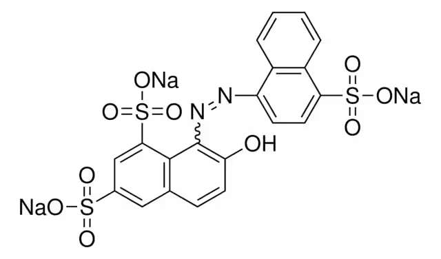 Acid Red 18 structure, CAS 2611-82-7