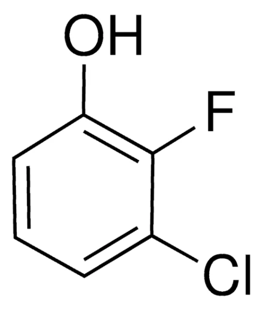 3-Chloro-2-fluorophenol structure, CAS 2613-22-1