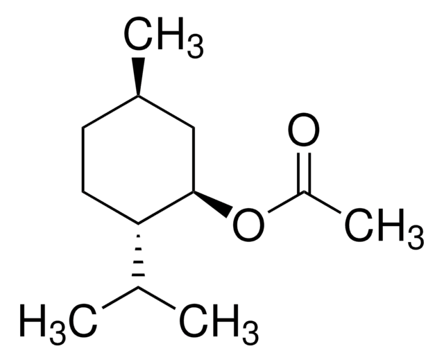(1R)-(-)-Menthyl acetate structure, CAS 2623-23-6