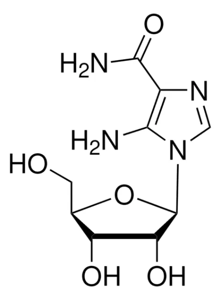 Acadesine structure, CAS 2627-69-2