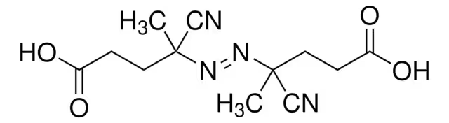 4,4'-Azobis(4-cyanovaleric acid) structure, CAS 2638-94-0