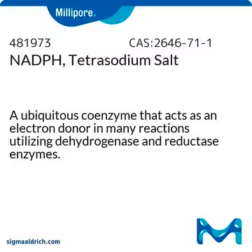 Dihydronicotinamide-adenine dinucleotide phosphate tetrasodium salt structure, CAS 2646-71-1