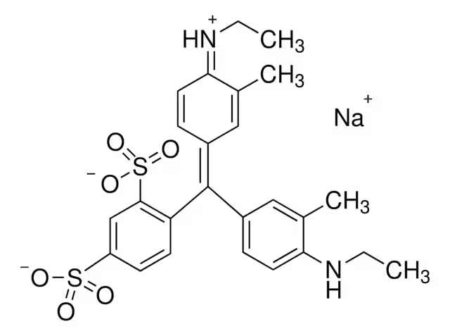 Xylene Cyanole FF structure, CAS 2650-17-1