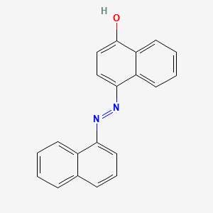 Solvent Brown 5 structure, CAS 2653-72-7