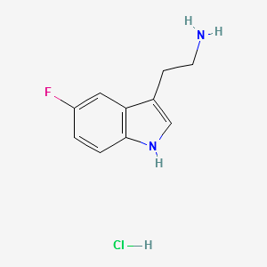 5-Fluorotryptamine hydrochloride structure, CAS 2711-58-2