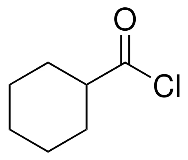 Cyclohexanecarboxylic acid chloride structure, CAS 2719-27-9