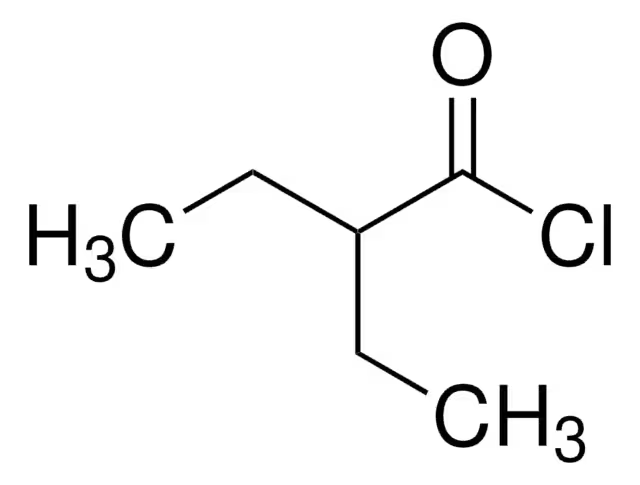 2-Ethylbutyryl chloride structure, CAS 2736-40-5