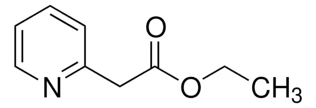 Ethyl 2-pyridylacetate structure, CAS 2739-98-2