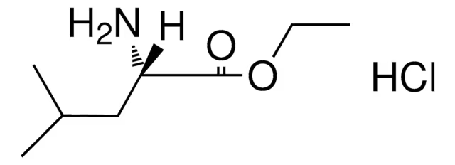 Ethyl L-leucinate hydrochloride structure, CAS 2743-40-0